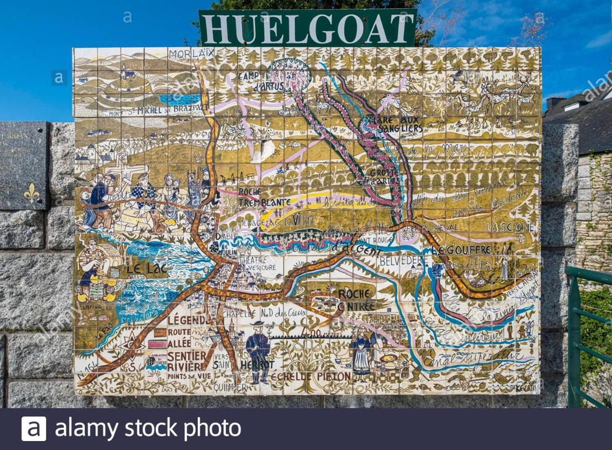 Huelgoat Chambres D'Hotes Exteriér fotografie